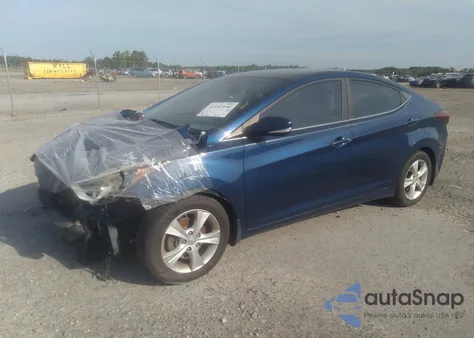 2016 Hyundai Elantra Se from USA, damaged, VIN 5NPDH4AE1GH687398